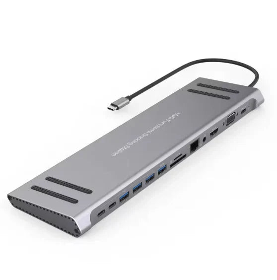 14-in-1 USB-C Docking Station | محطة توصيل USB-C متعددة