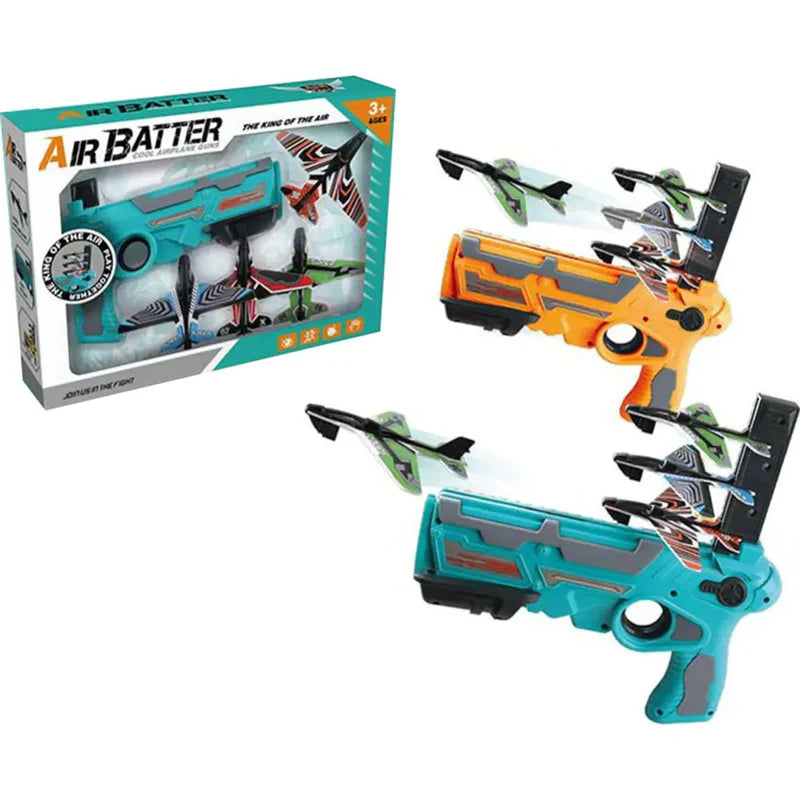 Air Batter - Cool Airplane Gun | مسدس طائرات الفوم الممتع